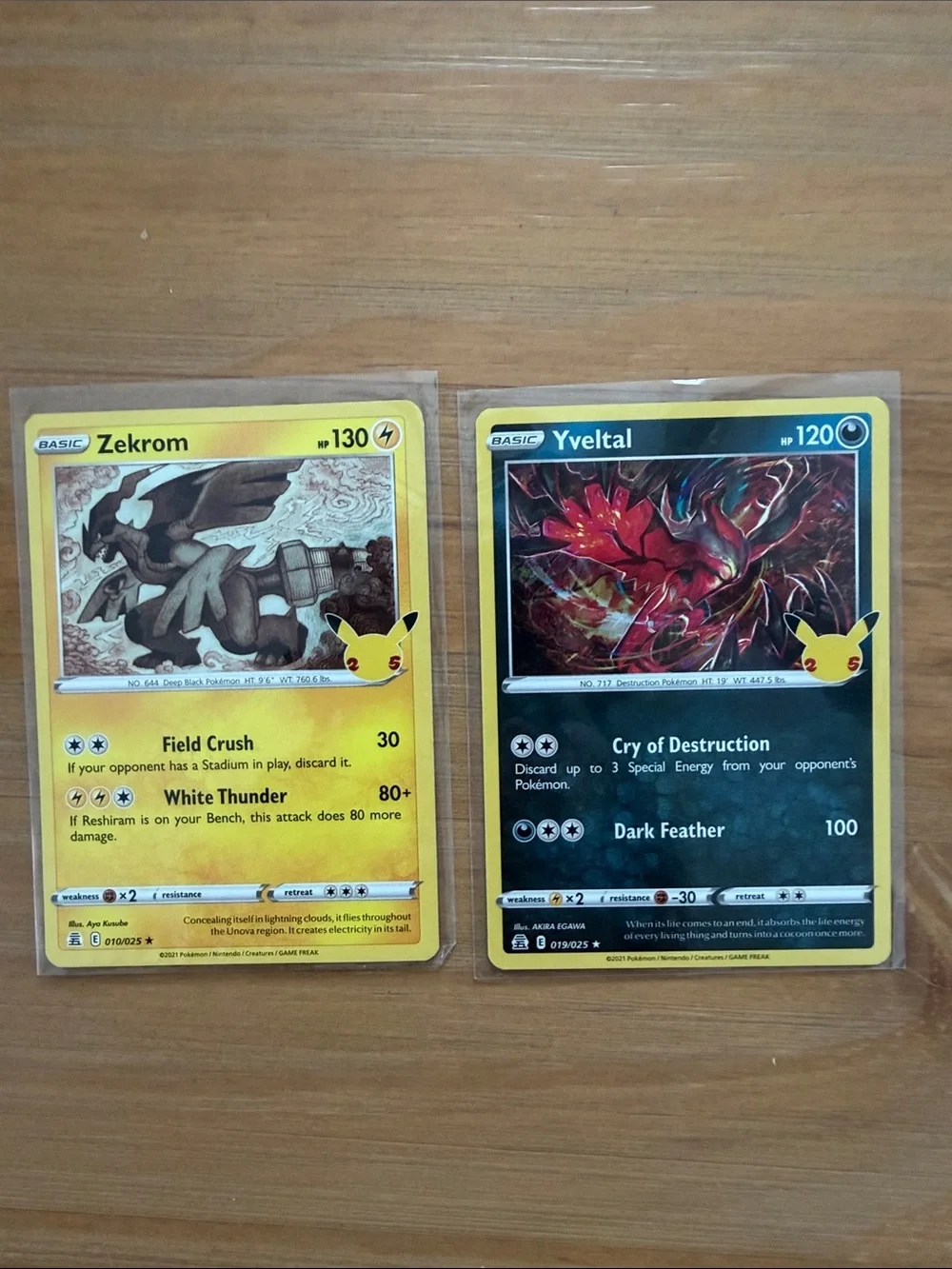 ✨ Pokémon Celebrations Card Lot | 11 Cards | Pikachu Stamp Collection
